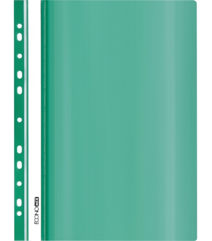 Папка-швидкозшивач А4 Economix з перфорацією, фактура 
