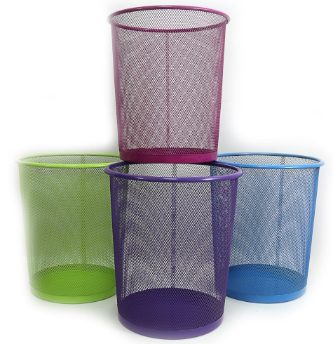 IMG_3693 D26-D22*28см, Корзина офісна метал. 