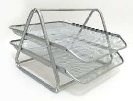 DSCN1088S (silver) Лоток / паперу метал. горизонтальний 