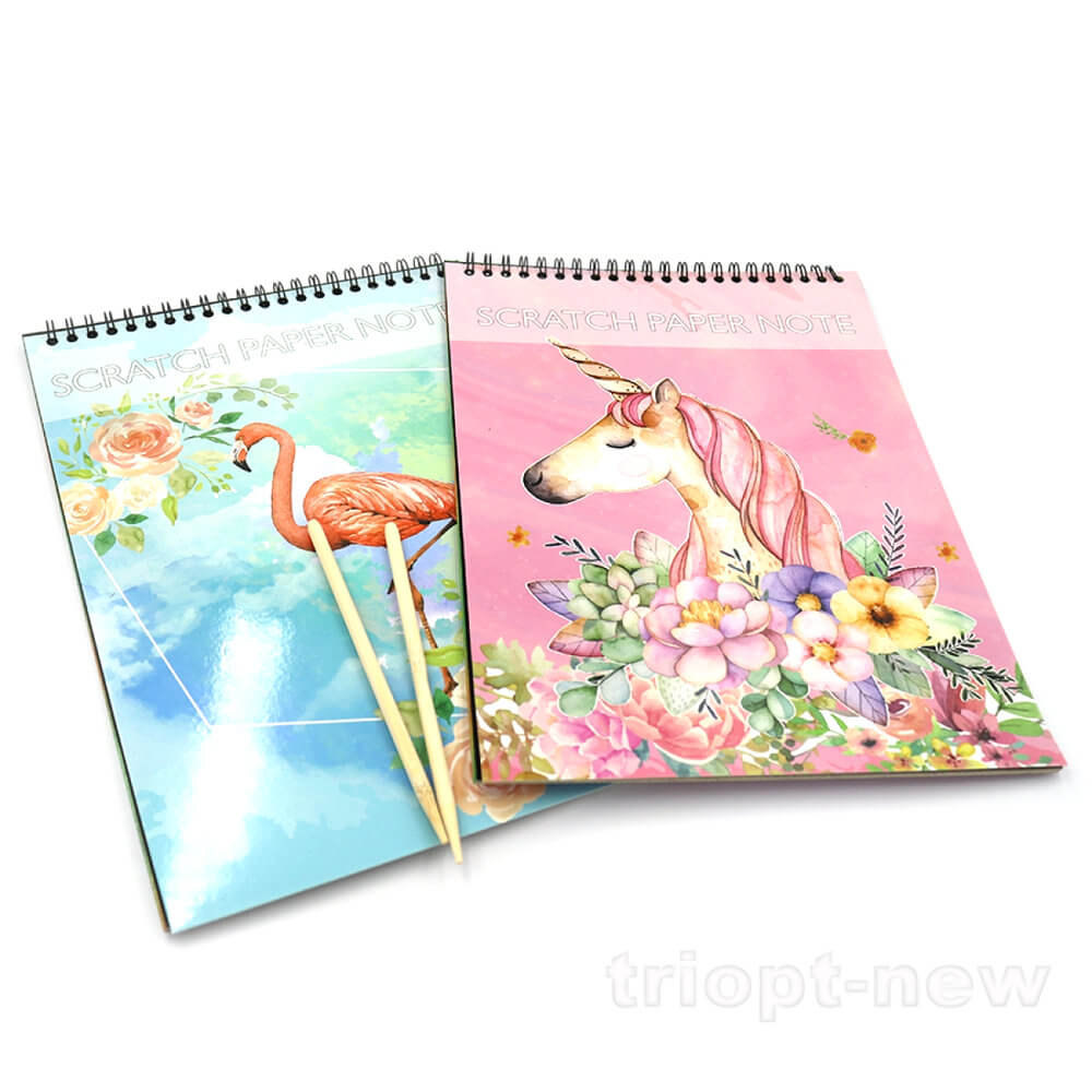 L-2930-3 Скетчбук на спіралі черн.лист 