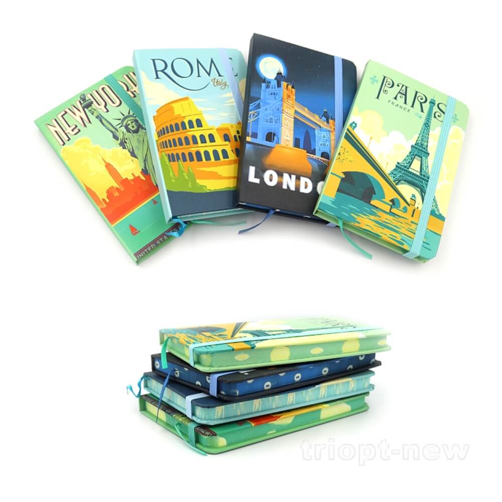 3782-39L Блокнот на гумці 