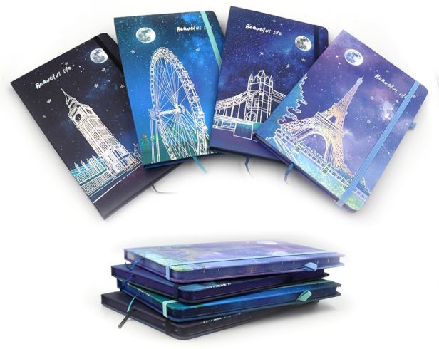 5703-14 Блокнот на гумці 