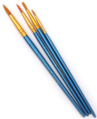 К7675-A Н-р кіст. нейлон 4шт. круглі (№4,6,8,10) 1шт/етик.