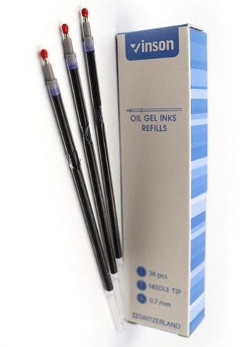 DSCN0115 
Стрижень масло синій Vinson, довжина 107мм, 0,7 мм