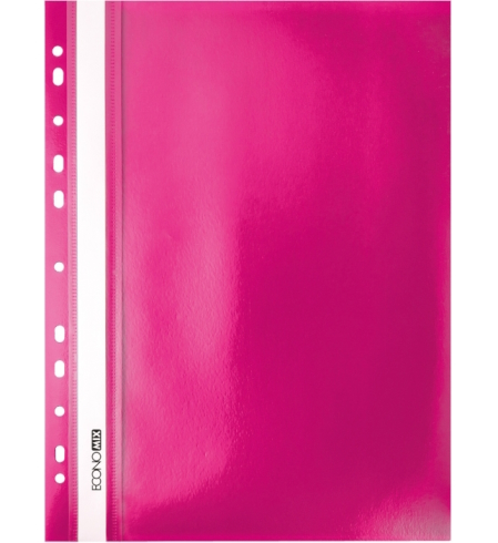 Папка-швидкозшивач А4 Economix з перфорацією, фактура 