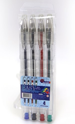 EA888-4 Набор гелевих ручок 