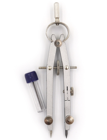 S11002P Циркуль з грифілем в чохлі