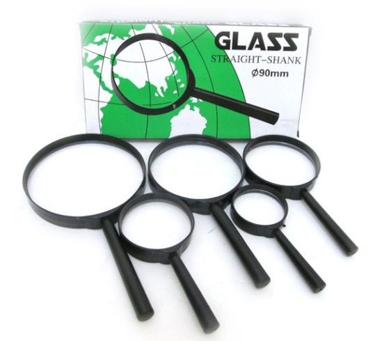 7805-60P Лупа d-60мм, пластик.линза, пластик.оправа