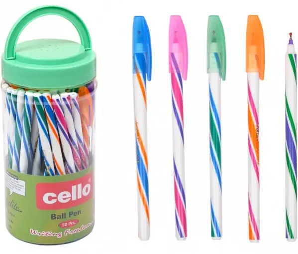 CL278 Ручка кулькова Cello у формі циліндра, 150мм