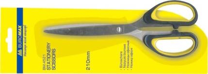 Ножиці суцільнометалевi, руч. з гумов. вставками, 210мм,BM.4521