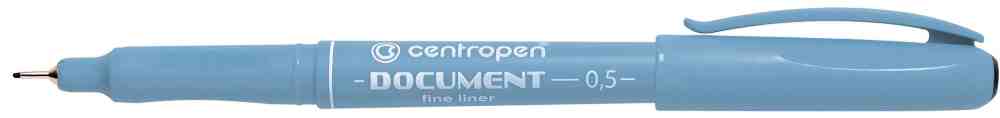Лінер 2631 Document 0,5мм чорний, Centropen