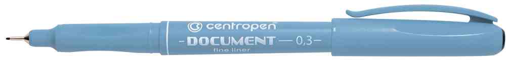 Лінер 2631 Document 0,3мм чорний, Centropen