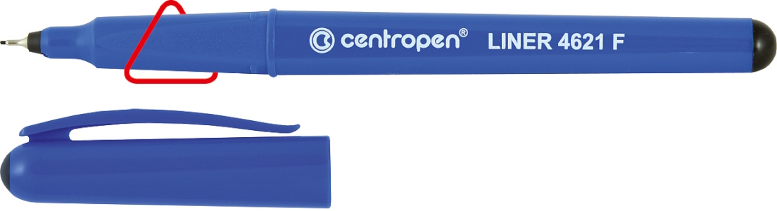 Лінер CD Еrgoline 0,3 мм чорний, 4621, Centropen