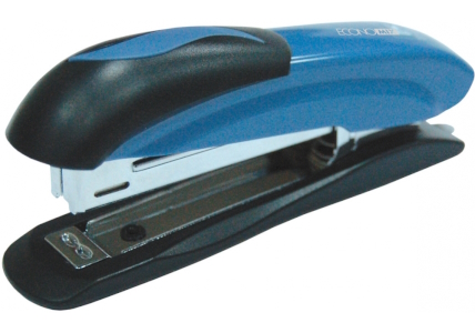 Зшивач №10 Economix, до 16 арк., пласт. корпус, синій,E40237