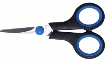 Ножиці 12 см Economix, пласт. ручки з гум. вставками, E40430