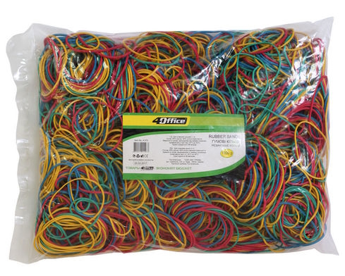 Гумка д/грошей 50мм 1000г, 4-370  4OFFICE