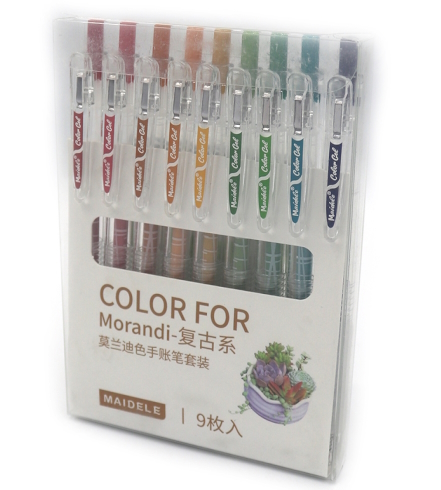 9009C Набір гел ручок моранді 