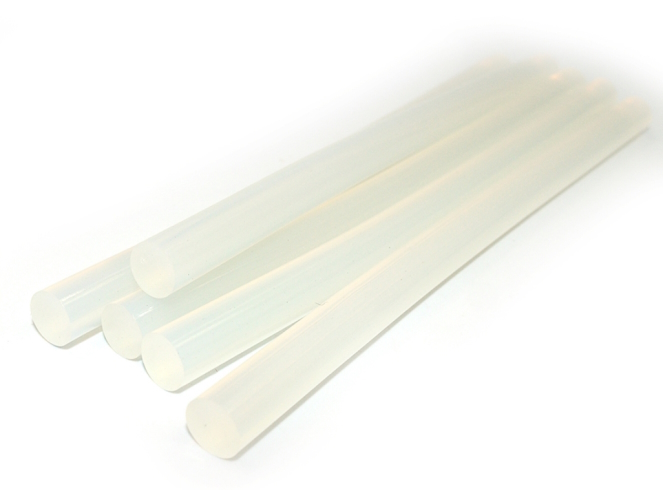 DSCN0258-1 Клей-стрижні для клей. пістол 19 * 1,1 см, 5шт .