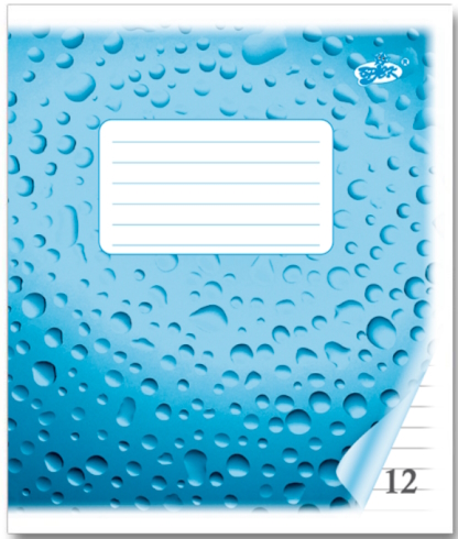 Зошит 12арк. =оф.фоновий ТВ-50_