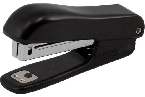 Степлер пластиковий (круглий), JOBMAX, 10 арк, (скоби №10), 90x39x24мм, BM.4102