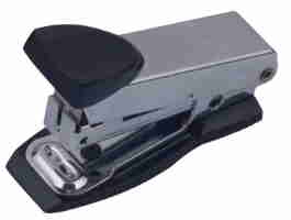 Степлер металевий Міні до 12арк, (скоби №10), 61x34x25мм чорний BM.4151-01