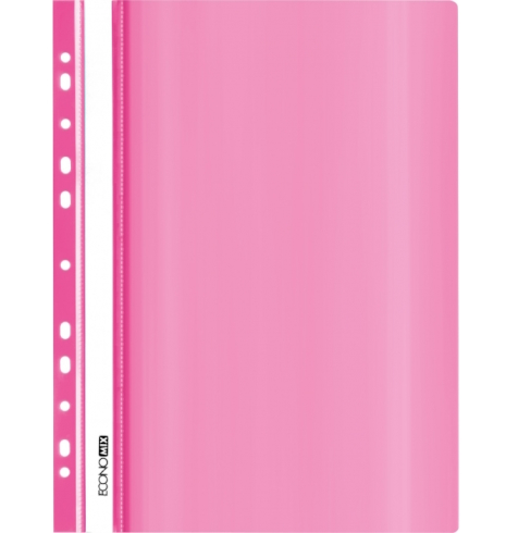 Папка-швидкозшивач А4 Economix з перфорацією, фактура 