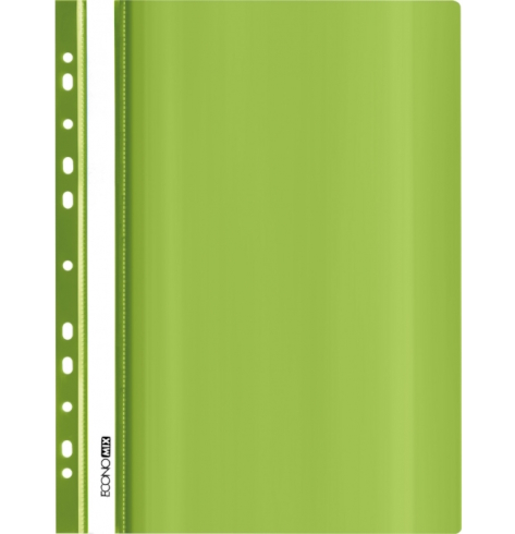 Папка-швидкозшивач А4 Economix з перфорацією, фактура 