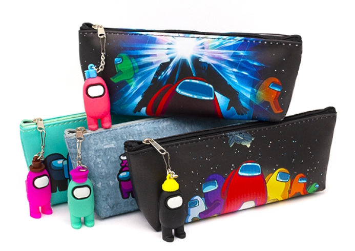 P-Y21158 Пенал силікон. с висюлькою 