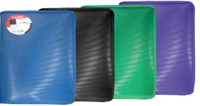 Папка на блискавці, непрозор., А4, 3см,500мкн PР, 5098, NORMA