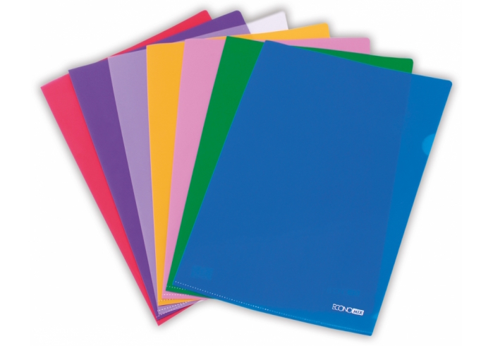 Папка-куточок А4 Economix, 180 мкм, фактура 