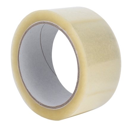 Клейка стрічка пак. 45мм x 100ярдів, прозора, JOBMAX. BM.7031-00