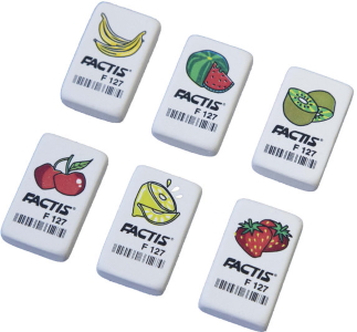 CNFF127 Гумка прямокутна біл. 