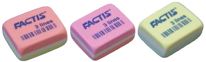 CPF3LINES Гумка прямокутна 