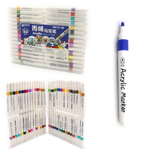 M6131-60 Набір скетчмаркерів акрил. Aodemei 