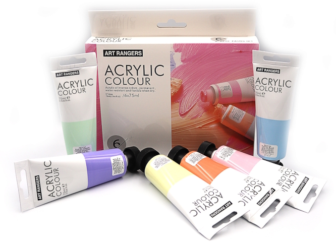 32KRFEA0675-P Набір фарб акрилових пастель 