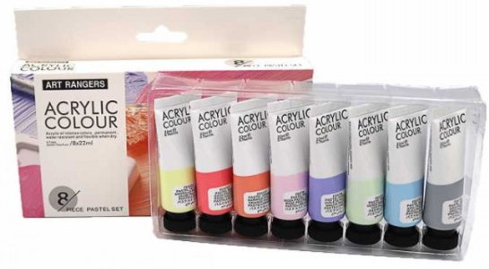 32KRFEA0822-P Фарби акрилові пастель 