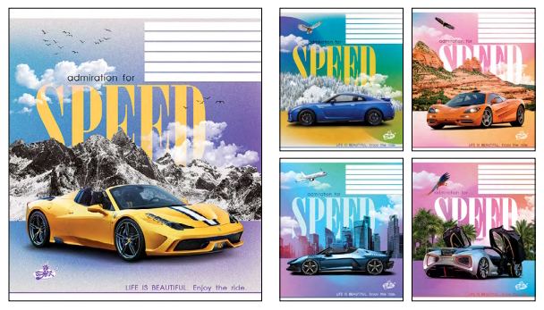 Зошит 12арк.оф.=ТВ-107 №2304 Насолоджуйся швидкiстю