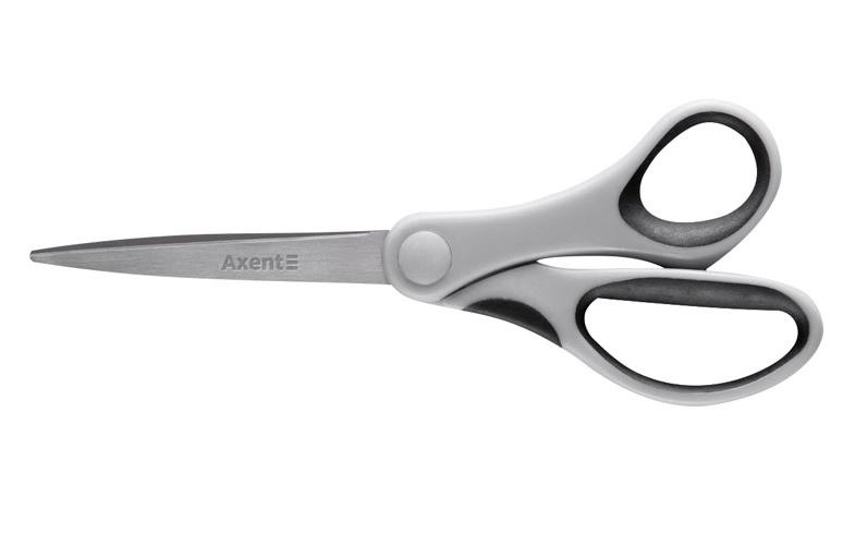 Ножиці Duoton, 20 см, сіро-чорні 6302-01-A AXENT