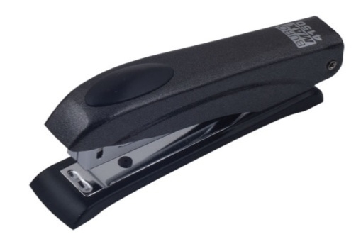 Степлер металевий Металік до 12арк., (скоби №10), чорний BM.4150-01