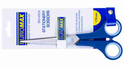 Ножиці, руч. з гумов. вставками, 175мм,BM.4504