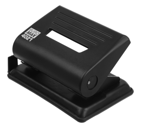 Діркопробивач пластиковий JOBMAX (до 12арк.), чорний, BM.4021-01