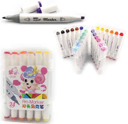 218-24 Набір скетч маркерів  пласт уп.