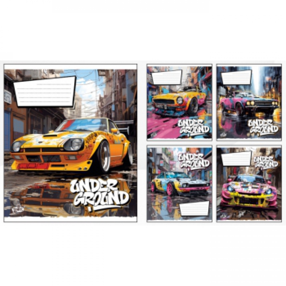 Зошит 48арк.оф.=ТВ-14 №2445 Комікс авто