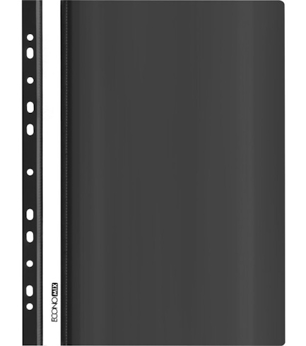 Папка-швидкозшивач А4 Economix з перфорацією, фактура 