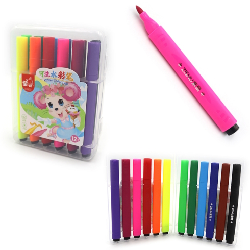 204-12 Набір фломастерів трикутн. корп. 