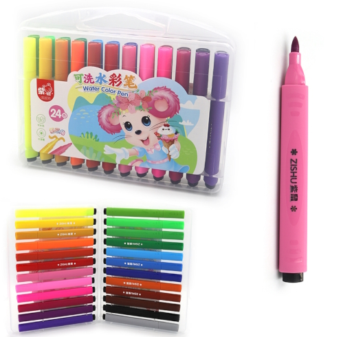 204-24 Набір фломастерів трикутн. корп. 