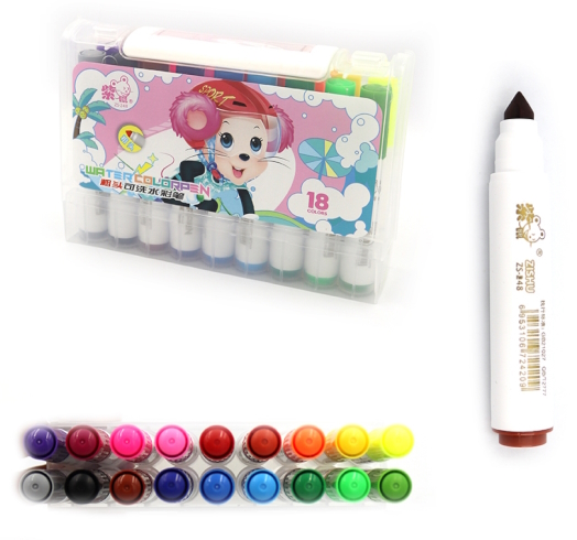 248-18 Набір фломастерів  95мм товстий нак.