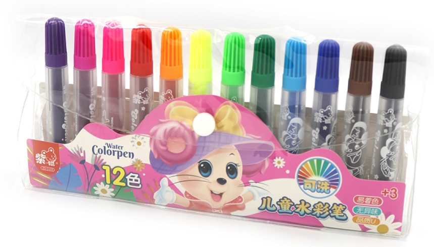 ZS-1103-12 Набір фломастерів сумка 