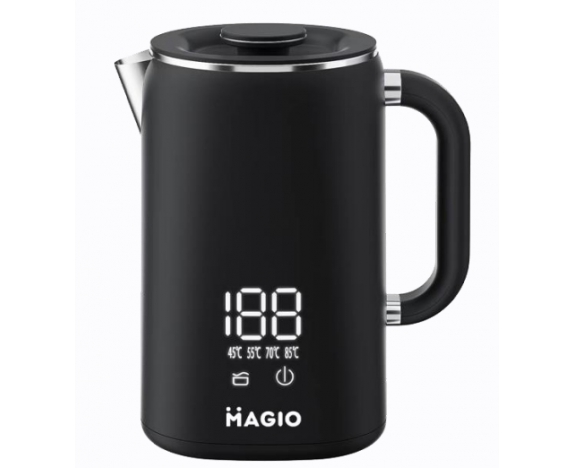 (ПІД ЗАМОВЛЕННЯ) Електрочайник-термос MAGIO МG-509 1,5л/1500Вт/диск/двошаровий
