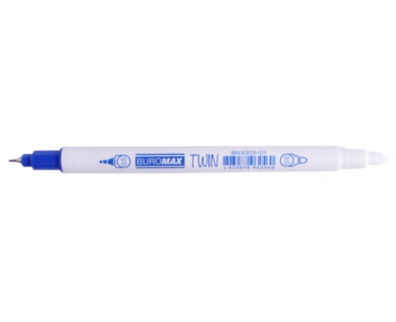 Ручка капілярна Twin, синій, 0,5 mm / 3,0 mm BM.8303-01